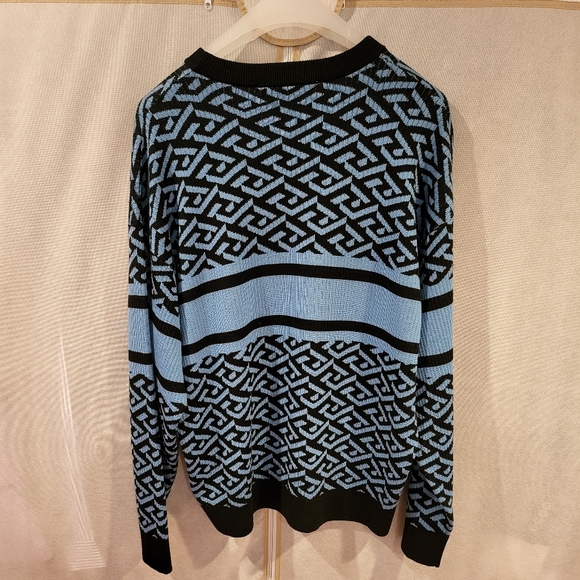 VERSACE La Greca Medusa Jacquard Sweater - Picture 6 of 8